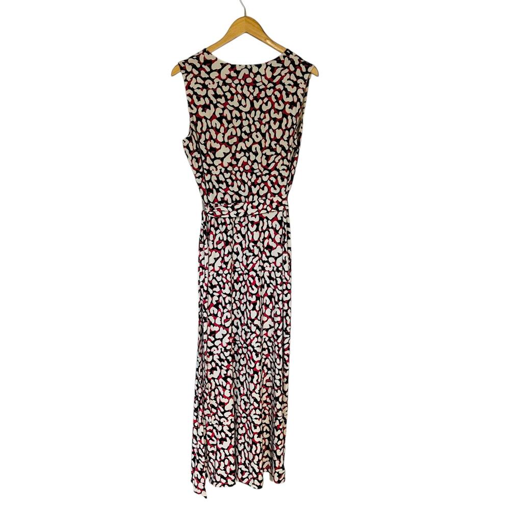 Leota Printed Sleeveless Side Split Maxi Dress Size Large Multicolor - Picture 3 of 9